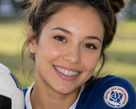 Diamond Braces Ortho Brackets Girl 
